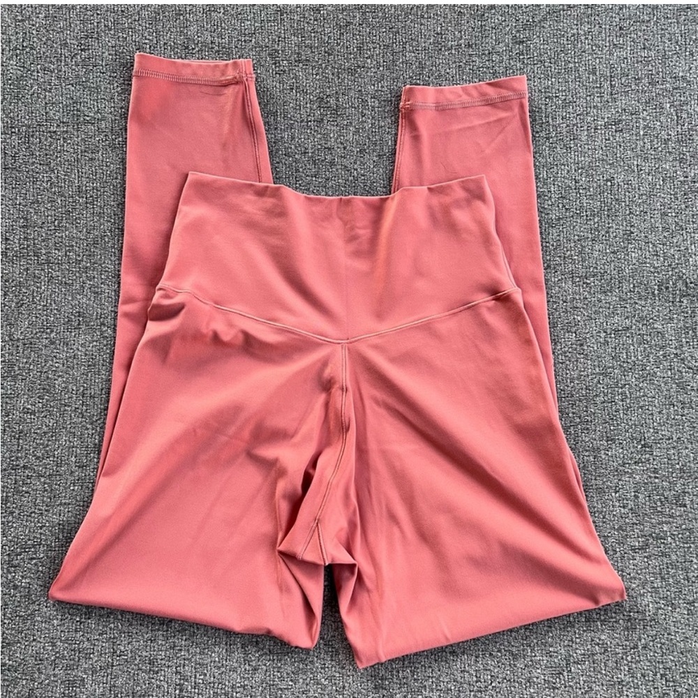 OFFLINE by Aerie Crossover Hi-Rise 7/8 Leggings in Coral size Large